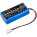 Replacement Battery for Promax 8 Premium CATV Analyser - CB-076 2600mAh/7.4V | International Shipping Available - Buy Online on SooperMarket.com