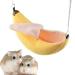 Banana Hamster Bed House Hammock Small Animal Warm Bed House Cage Nest Hamster Accessories for Sugar Glider Hamster Small Bird Pet