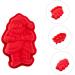 PRETYZOOM 2 Pcs Baking Mold Christmas Cookie Shape Christmas Resin Moulds Xmas Silicone Xmas Embossing Silicone Christmas Chocolate Molds Sandwich Xmas Molds Candle Silica Gel Fudge 18.2X11.5X3CM As Shown - Buy Online on SooperMarket.com