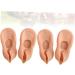 minkissy 2 Pairs Plantar Inserts Silicone Socks Foot Care Insoles for Plantar Spa Gel Socks Spa Moisture Socks Heel Socks for Cracked Heels Room Socks Elastic Heel Cover - Buy Online on SooperMarket.com