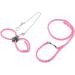 Adjustable Hamster Harness & Leash | Anti-Bite Vest for Hamsters Gerbils Rats Mice Ferrets & Squirrels - Pink - Buy Online on SooperMarket.com