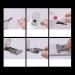 French Nail Clippers Nails Edge Trimmers False Nail Tip Scissors U-shaped Nail Clippers Salon Manicure Tool - Buy Online on SooperMarket.com
