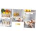KOMBIUDA 2pcs box White for Type Refrigerator Home Storage Household Container Fruit Multi-purpose Drawer - Buy Online on SooperMarket.com