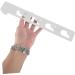 Baluue Towel Holder 2pcs Door Hook Wall Coat Hanger Christmas Wreath Metal Clothes Rack Hooks for Hats Door Hangers for Clothes Hanger 29.5X5CM White - Buy Online on SooperMarket.com