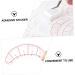 Gogogmee 20 Sheets Eyelash Eyelashes Positioning Stickers Eye Mapping Stickers Eyelashes Isolated Patches - Buy Online on SooperMarket.com