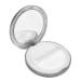 Flocking Powder Face Powder Powder Container Set Empty Preventative Leak Flocking Powder Puff Refillable Loose Compact Container HD Mirror Face Powder Compact With Mirror for Travel Cheeks