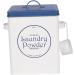 Luzhengyang Laundry Powder Detergent Container Tin Box 9 x 6 x 7 Inches Storage up to 11lb/ 5kg - Buy Online on SooperMarket.com