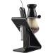 Angoily Razor Stand | Salon Beauty Tool & Brush Rack for Men | Acrylic Shaver Holder & Beard Brush Stand - Ideal Hairdressing Accessories - Buy Online on SooperMarket.com