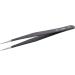 Nail Art Rhinestones Eyelashes Straight & Curved Tweezers Tool Set-Black - Buy Online on SooperMarket.com