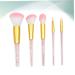 Professional 5 Set Cosmetics Brush Kit - Essential Makeup Brushes for Women | Perfect Powder Brush & More - Buy Online on SooperMarket.com