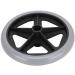 8 Inches Replacement Wheel for Electric Wheelchairs Wheelchair Wheels Wear-Resistant Wheelchair Replacement Parts Walker Accessory 6 Inches / 8 Inches 1 Pack - Buy Online on SooperMarket.com