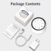 Sound Machine White Noise with 30 Soothing Sounds, 12 Colors, 5 Timers, Memory Function - for Baby Kids Adults - 32 Volume Levels, 10 Brightness Settings (White) - Buy Online on SooperMarket.com