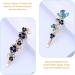 minkissy Rhinestones Flower Hair Pin French Vintage Barrettes Bobby Metal Gold Pin Hair Accessories for Women Girls 6 Color - Buy Online on SooperMarket.com