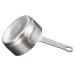 PRETYZOOM 4pcs Stainless Steel Sauce Cup Dipping Bowls with Handle Chip and Dip Bowl Stainless Steel Dipping Bowls BBQ Sauce Bowl Pudding Cups Mini Sauce Seasoning Cup Household 10x6cmx4pcs Silverx4pcs