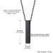 Personalized Prosteel Urn Necklace - Stainless Steel & 18K Gilded Memorial Ash Pendant with Chain - Cross Maria Life Tree Designs - Buy Online on SooperMarket.com