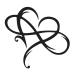 Cabilock 1pc Iron Pendant Plaque Heart Wall Decor Rustic Home Decor Room Loving Heart Shaped Pendant Black 40.00X33.00X0.20CM