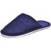 Buy Jomix Unisex Washable Terry Slippers - 2 Pair Set for Guests | Travel & Hotel Use | Rustchfeste 36/37 EU | Lightweight Bathing Shoes - Blue - Buy Online on SooperMarket.com