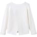 SMILING PINKER Toddler Girls Knit Cardigan - Soft Warm Sweater with Pockets - Size 4 Years (White) - Buy Online on SooperMarket.com