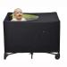 Crib Tent Cover Stretchy Blackout Tent for Pack N Play, Bed Darkening Cover Tent for Indoor or Outdoor Portable to Sleeping or Play