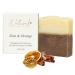 Natural Cilt Zimt & Orange soap - 100% natural soap - without questionable ingredients - certified - handmade - shower soap for all skin types - shower gel - Natural food metics cinnamon & orange 100.00 g (1 Pack)