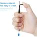 Earwax Removal Kit - Spiral Ear Wax Removal Tool with Soft Brush and Stainless Steel Ear Picker - Blue - Buy Online on SooperMarket.com