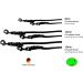 Dog Liner for Small & Large Dogs - Adjustable 5m x 15mm Double Linen with Black Hooks | International Shipping - Buy Online on SooperMarket.com