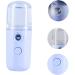 Baluue 1pc Portable Humidifier Handy Mist Sprayer Air Mister for Essential Oils Air Diffuser Blue Plastic 14.5X4CM - Buy Online on SooperMarket.com