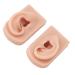 Soft Silicone Ear Model 1 Pair | Stretchable for Teaching & Medical Training | Medium Skin Tone - Buy Online on SooperMarket.com