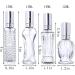 H&D Vintage Refillable Perfume Bottles - 4pcs Glass Spray Bottles | Perfect Wedding Gifts for Her - Buy Online on SooperMarket.com