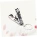 FOMIYES Stainless Steel Nail Clippers Stainless Steel Keychain Stainless Steel Bottle Opener Key Chain Fold - Buy Online on SooperMarket.com