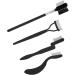 Verdant Touch Eyebrow Comb Folding Eyebrow Comb Eyelash Separator Brush 4 Pieces Portable Makeup Tool for Girls Women - Buy Online on SooperMarket.com