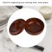 Raguso Wooden Shaving Bowl 10x10x6 - Sturdy Rubberwood with Lid for Men s Foaming Shaving Cream | International Shipping Available - Buy Online on SooperMarket.com