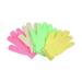 FOMIYES Pair Body Shower Gloves Exfoliating Gloves Bath Gloves Double Sided