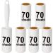 Armo Lint Rollers With 6 x Refills 420 Sheets Lint Roller For Clothes Carpet Bed Pet Hair Dog Hair Cat Hair Dust x 6 Rollers - Buy Online on SooperMarket.com