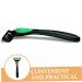1 Set Razor Shavers for Men - Stainless Steel Manual Hair Clippers with Rubber Handle - Perfect for Smooth Shaving - Buy Online on SooperMarket.com