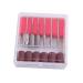 minkissy 1 Set Set Simple Designs Durable Nail Set Manicure Tool Kit Nail Drill for Gel Nails Nail Drill Sanding Bands Nail Polishing Bit Sanding Ring Bands Nail Polishing Tool File medium Assorted Color