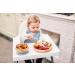 ShipShape Bamboo Baby Weaning Set | Suction Plates & Bowls, 2 Spoons, Silicone Bib | Feeding Set + Free eBook | Dusty Blue Toddler Plates & Bowls - Buy Online on SooperMarket.com