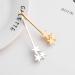 Yalice Star Hair Barrette Bobby Pins - Metal Hair Clips for Women and Girls (Gold) - 2Pcs - Buy Online on SooperMarket.com