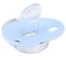 Bling Baby Pacifier Clip - Curved Silicone Design with Rhinestone Crown for Infants 6 to 18 Months - Stylish & Safe Newborn Pacifier (Blue M) - Buy Online on SooperMarket.com