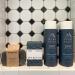 MightyNest Men's Shower Set | Oars and Alps Blue Charcoal Soap Shampoo & Conditioner | Eco-Friendly 4 Piece Bath Gift Set | Moisturizing for All Skin & Hair Types - Buy Online on SooperMarket.com