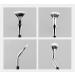 Anjoize Dolly Mascara Fan Brush Set - 120 Folded Fan-shaped Brushes for Precise Lash Separation and Lengthening - Buy Online on SooperMarket.com