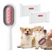 Animal hair removal ridge with water tank cleaning brush for animal hair with dry towels essential fluid cat brush dog brush pets animal hair remover with water tankfor for remove hair with 2PCs dry towels long-haired pink
