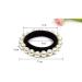 Suoirblss Imitation Pearl Hair Elastics - 5 PCS Elastic Bands for Ponytails and Bracelets - Buy Online on SooperMarket.com