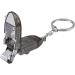 Silver Travel Keychain Nail Clippers - Portable Stainless Steel Finger Nail Cutter for Thick Nails with Mini File - Essential Nail Care Accessories - Buy Online on SooperMarket.com