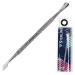 STERLING Professional cuticle pusher with different working ends comfort for manicure and pedicure double-sided and non-slip scraper and spatula ST-12435