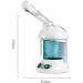 Facial Steamer Nano Ionic Face Steamer Deep Cleaning SPA Humidifier for Skin Moisturizing Cleansing Home Sauna SPA Face Humidifier Atomizer - Buy Online on SooperMarket.com