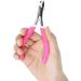 Nail Skin Pliers - Professional Stainless Steel Scissors for Manicure & Pedicure | Rose Red Nail Care Tool - Buy Online on SooperMarket.com