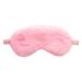 1PC Sleeping Mask Sleeping Blindfold Soft Plush Eye Masks Cute Cloud Eye Plush Cover Nap Health Eye Mask Eyepatch Cover Pink 1 Count (Pack of 1)