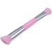 Double Ended Pink Contouring Makeup Brush for Blending Highlighting Buffing - Ideal for Creams, Powders, and Liquids - Buy Online on SooperMarket.com