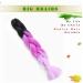 6 Packs Eunice Jumbo Hair Extensions - Colorful Kanekalon Ombre 2Tone 61cm for Crochet Box Braids - Disory - Buy Online on SooperMarket.com